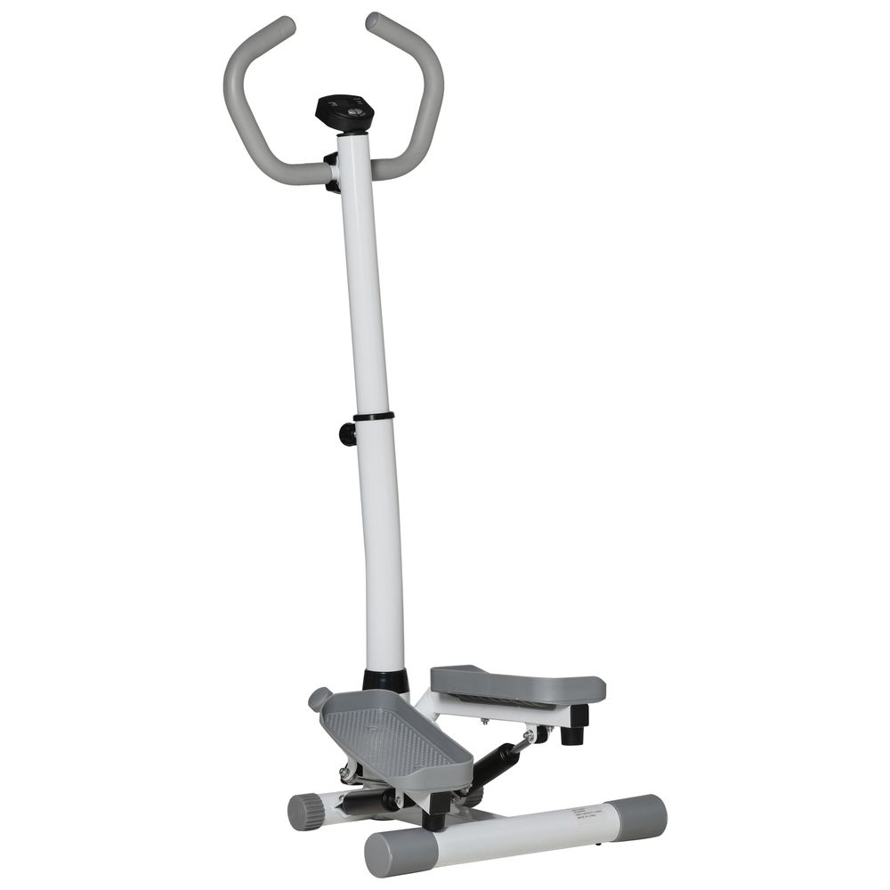 Adjustable HOMCOM Twist Stepper: Maximize Home Workouts with Ease!