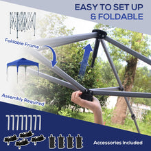 Load image into Gallery viewer, Instant 3x3M Pop-Up Gazebo with Carry Bag &amp; Weight Bags – Ultimate Outdoor Shelter
