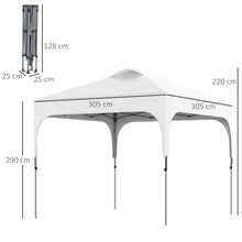 Load image into Gallery viewer, Instant 3x3M Pop Up Gazebo with Carry Bag &amp; Weight Bags - Perfect for Events!

