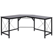 Load image into Gallery viewer, Modern Corner L-Shaped Desk for Home Office &amp; Gaming – Sleek Black Finish
