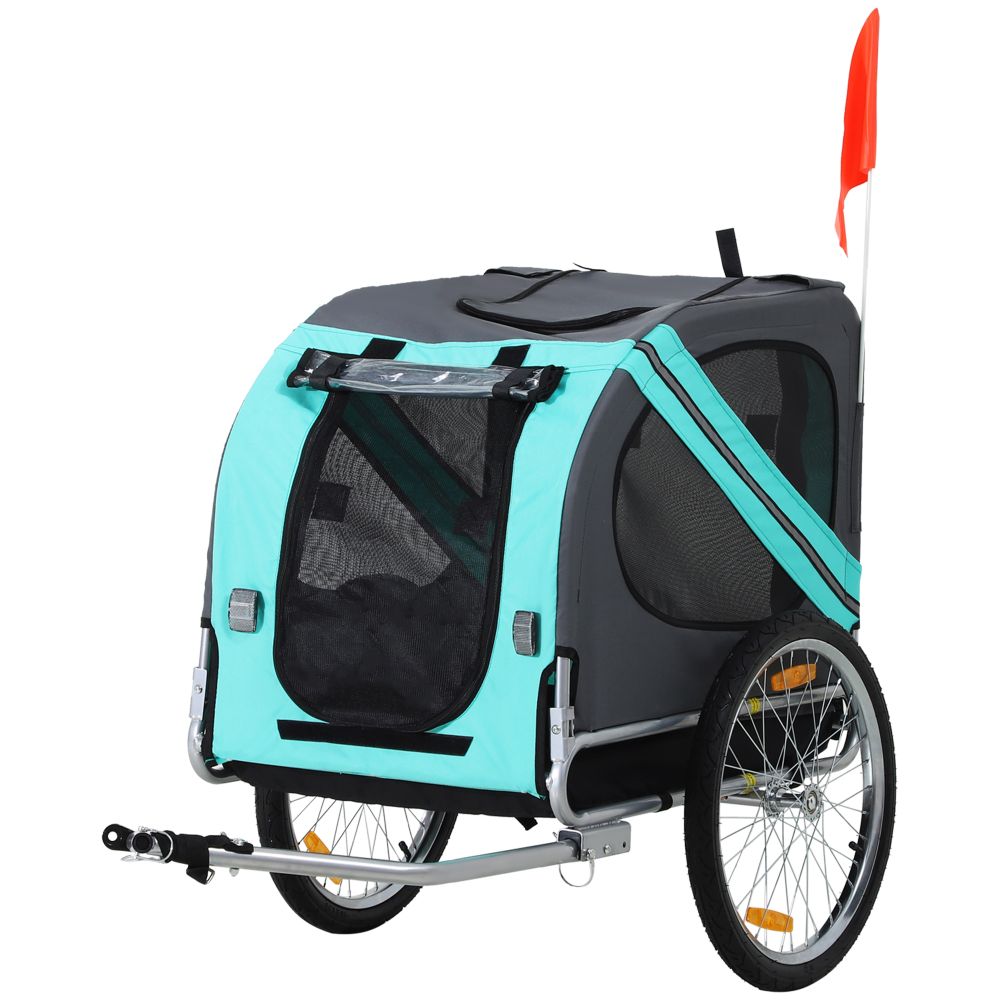 Adventure Pet Bicycle Trailer - Waterproof Dog & Cat Carrier with Safety Features