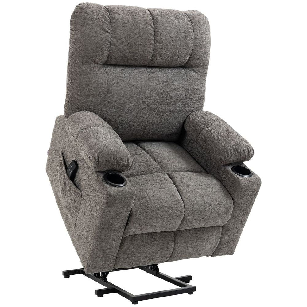 HOMCOM Electric Recliner Chair: Heavy Duty Lift Chair for Ultimate Comfort