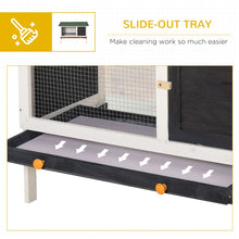 Load image into Gallery viewer, Spacious Wooden Rabbit Hutch with Openable Roof &amp; Easy Cleaning Tray
