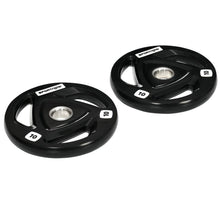 Load image into Gallery viewer, Tri-Grip Olympic Weight Plates Set - 2 x 10kg for Strength &amp; Versatile Training
