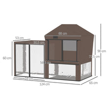 Load image into Gallery viewer, Ultimate Rabbit Hutch Cover: Water-Resistant Windproof Protection for Bunnies
