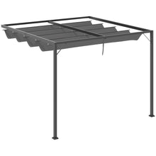 Load image into Gallery viewer, Versatile 3x3m Retractable Pergola Canopy - Perfect Sun Shade for Outdoor Bliss!
