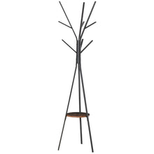 Load image into Gallery viewer, Stylish 180cm Metal Coat Rack &amp; Shelf - 9 Hooks for Hats, Scarves &amp; More!
