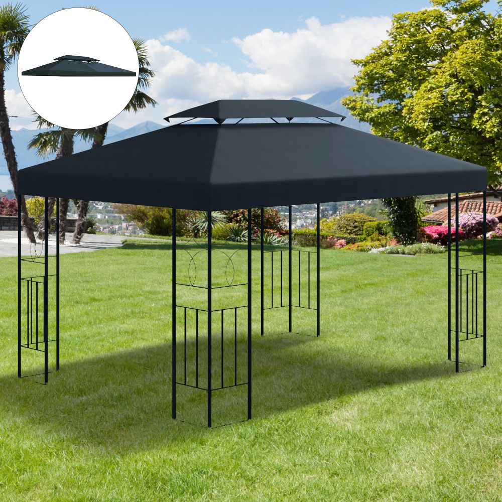 Revitalize Your Gazebo: Waterproof 3x4m Replacement Canopy Roof