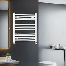 Load image into Gallery viewer, Effortlessly Cozy: HOMCOM 600mm Heated Towel Rail - Luxurious Warmth Anytime!
