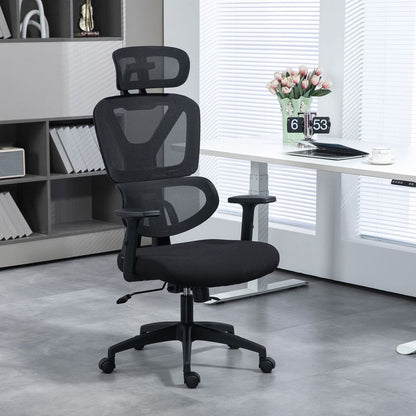 Vinsetto Ergonomic Mesh Office Chair: Adjustable Comfort & Support