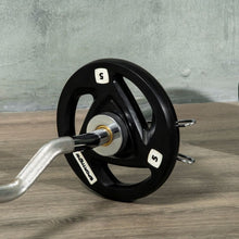 Load image into Gallery viewer, Tri-Grip Olympic Weight Plates Set - 2x 5kg Barbell Weights for Strength Training
