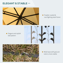 Load image into Gallery viewer, Stylish 3x3m Beige Double Top Gazebo with Mesh, Perfect for Any Outdoor Event!
