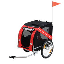 Load image into Gallery viewer, Pet Bicycle Trailer - Water-Resistant Dog &amp; Cat Carrier for Outdoor Adventures
