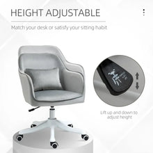 Load image into Gallery viewer, Rechargeable Massage Office Chair with Velvet Comfort &amp; Easy Mobility Wheels
