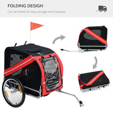 Load image into Gallery viewer, Pet Bicycle Trailer - Water-Resistant Dog &amp; Cat Carrier for Outdoor Adventures

