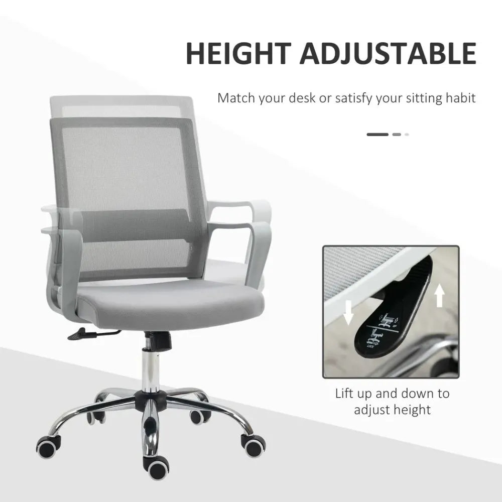 Vinsetto Ergonomic Mesh Office Chair: Adjustable, Comfortable & Stylish