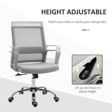 Load image into Gallery viewer, Vinsetto Ergonomic Mesh Office Chair: Adjustable, Comfortable &amp; Stylish
