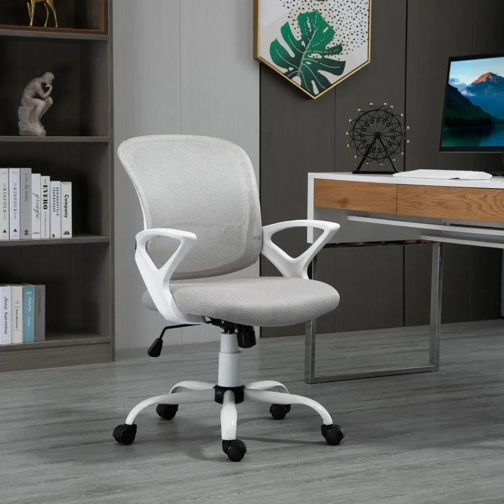 Vinsetto Ergonomic Mesh Office Chair with Lumbar Support & Adjustable Height