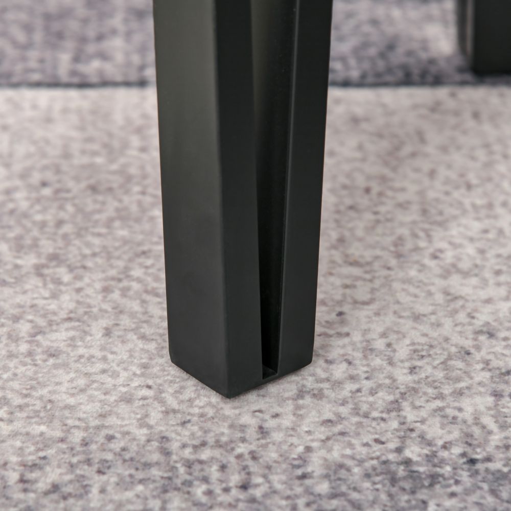 Versatile 3-Piece Stackable Coffee Table Set - Modern Walnut and Steel Design