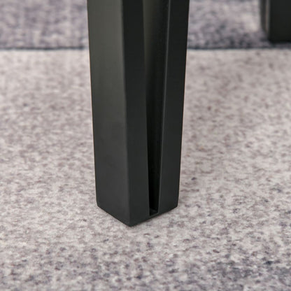 Versatile 3-Piece Stackable Coffee Table Set - Modern Walnut and Steel Design