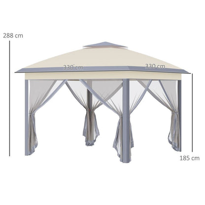 Adjustable Pop-Up Gazebo Canopy Tent with Carry Bag – Ultimate Outdoor Shade