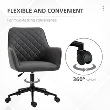 Load image into Gallery viewer, Vinsetto Argyle Ergonomic Office Chair - Stylish Comfort for Home &amp; Study

