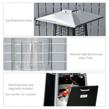 Load image into Gallery viewer, 11.2KW Outdoor Pyramid Gas Heater - Stylish &amp; Efficient Patio Warmth
