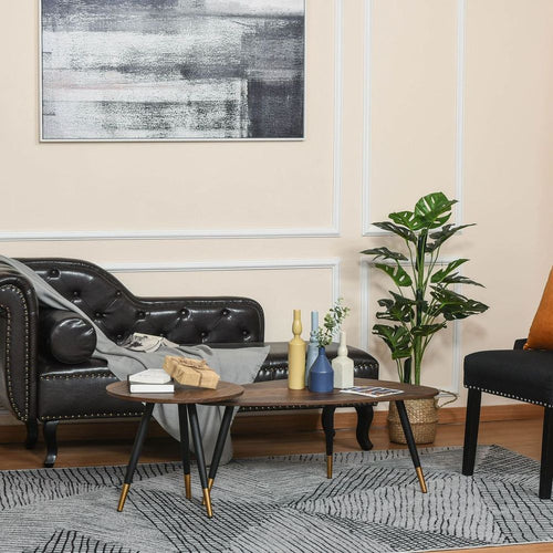 Chic Nesting Coffee Tables - Elegant Stackable Design for Modern Spaces